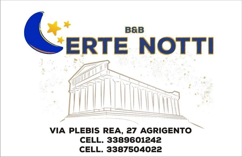 ** Bed & Breakfast B&B Certe Notti Agrigento Italy